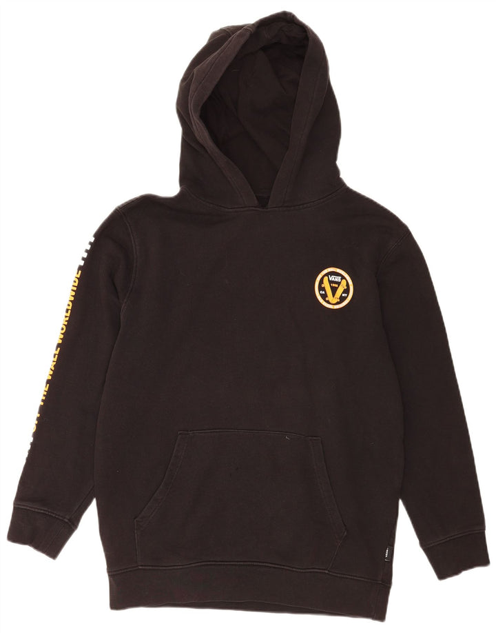 Vans Womens Graphic Sweatshirt Jumper UK 18 XL Black Cotton