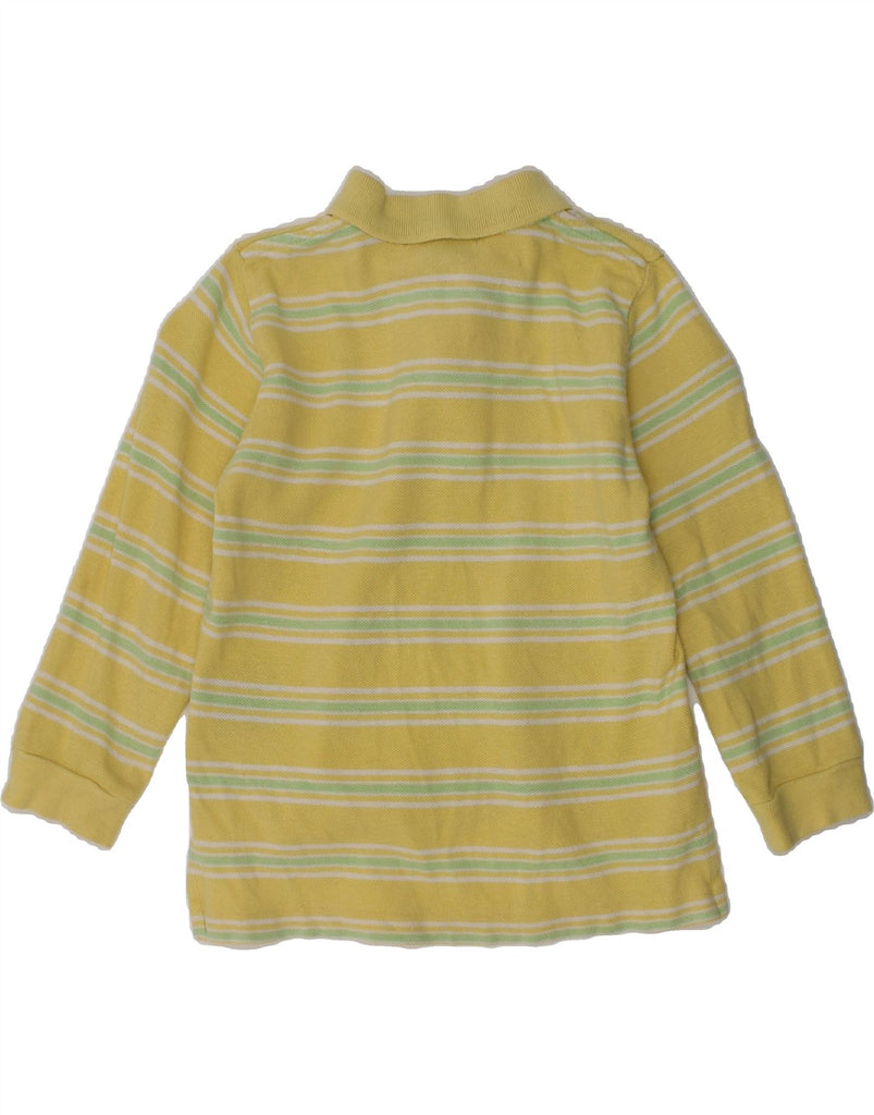 POLO RALPH LAUREN Baby Girls Long Sleeve Polo Shirt 18-24 Months Yellow | Vintage Polo Ralph Lauren | Thrift | Second-Hand Polo Ralph Lauren | Used Clothing | Messina Hembry 