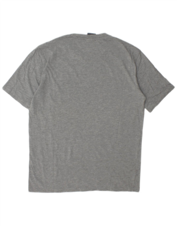 Champion Mens T-Shirt Top Medium Grey