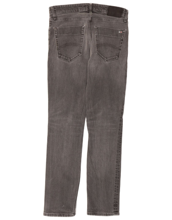TOMMY HILFIGER Mens Scanton Slim Jeans W32 L30 Grey Cotton