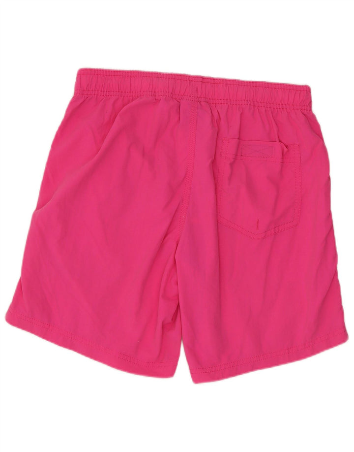 Champion Mens Graphic Sport Shorts Small  Pink Nylon