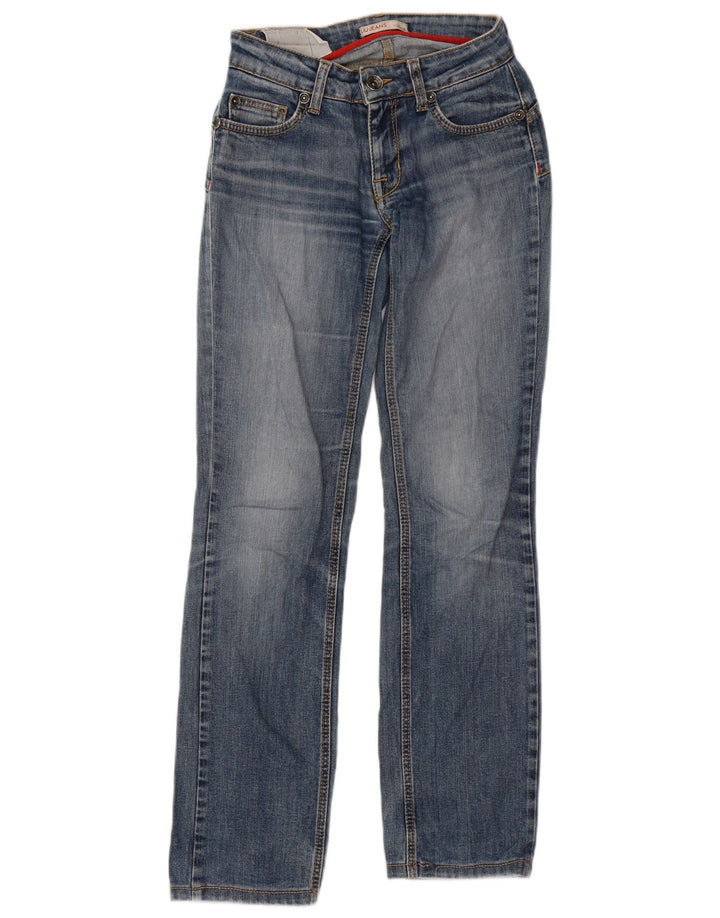 Liu Jo Womens Straight Jeans W26 L30 Blue Cotton