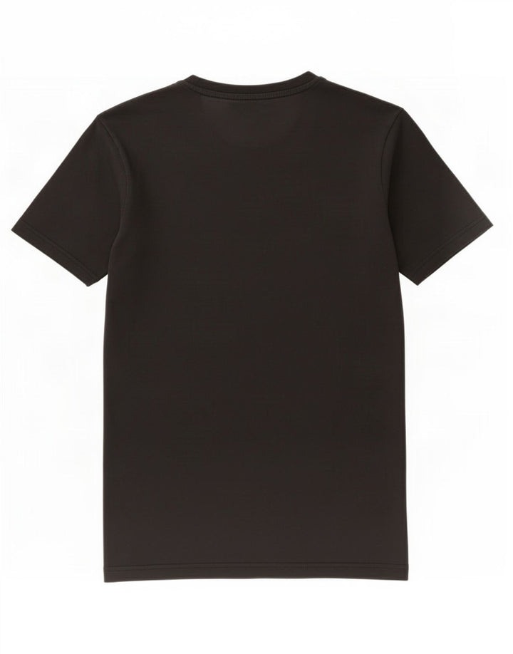 Puma Mens Graphic T-Shirt Top Medium Black Cotton