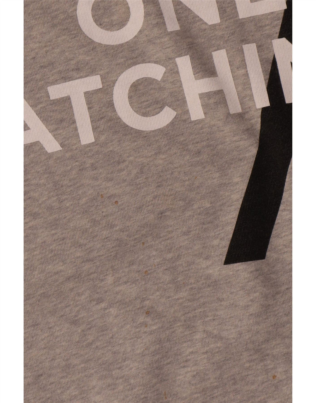 Zara Mens Graphic Sweatshirt Jumper XL Grey Cotton