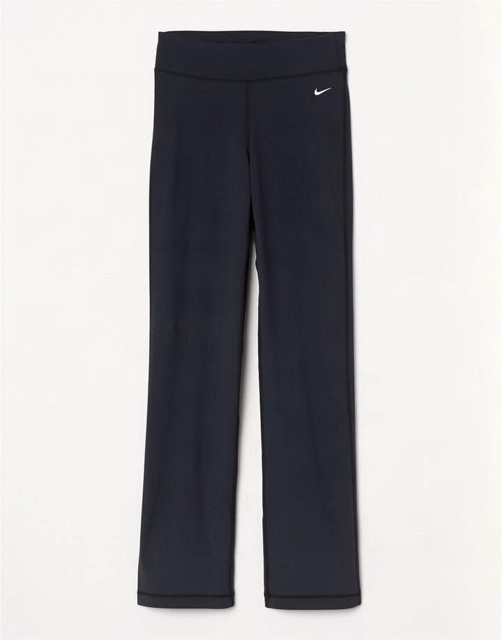 Nike Womens Dri Fit Tracksuit Trousers UK 10 Small Grey