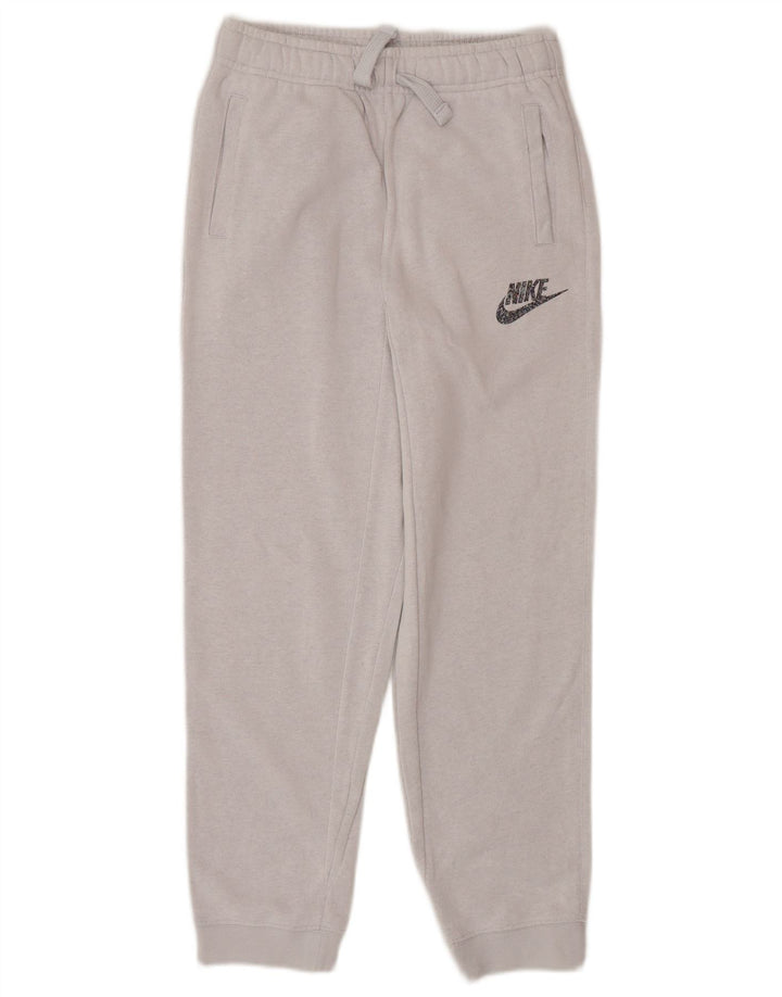 NIKE Boys Standard Fit Tracksuit Trousers Joggers 10-11 Years Medium  Grey