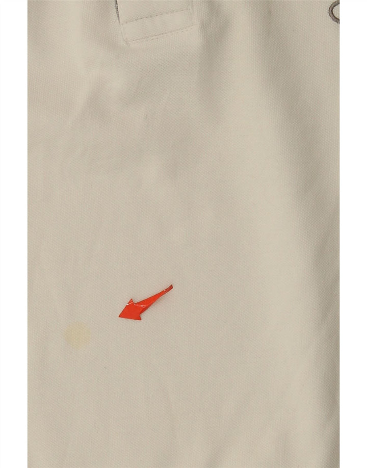 Champion Mens Polo Shirt 2XL Off White Cotton