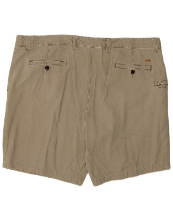 Dockers Mens Cargo Shorts W42 2XL  Beige Cotton