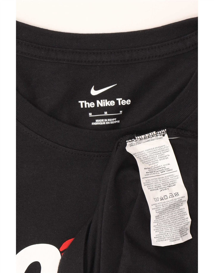 Nike Mens Golf Graphic Top Long Sleeve Medium Navy Blue Cotton
