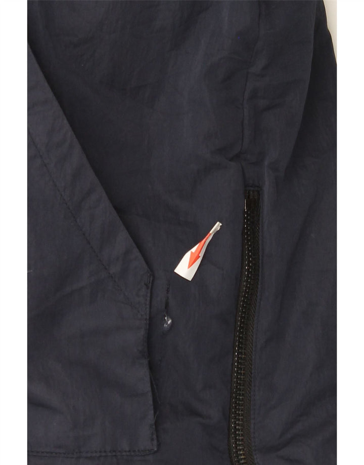 ZARA Boys Hooded Parka Jacket 11-12 Years Navy Blue Nylon