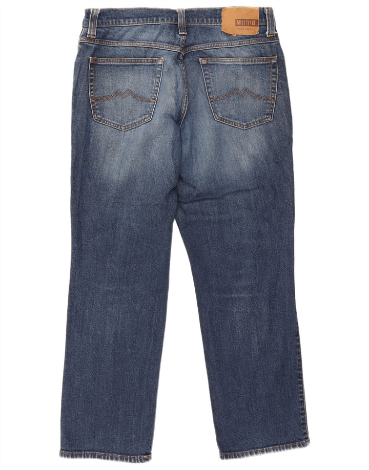 Mustang Mens Straight Jeans W36 L30 Blue