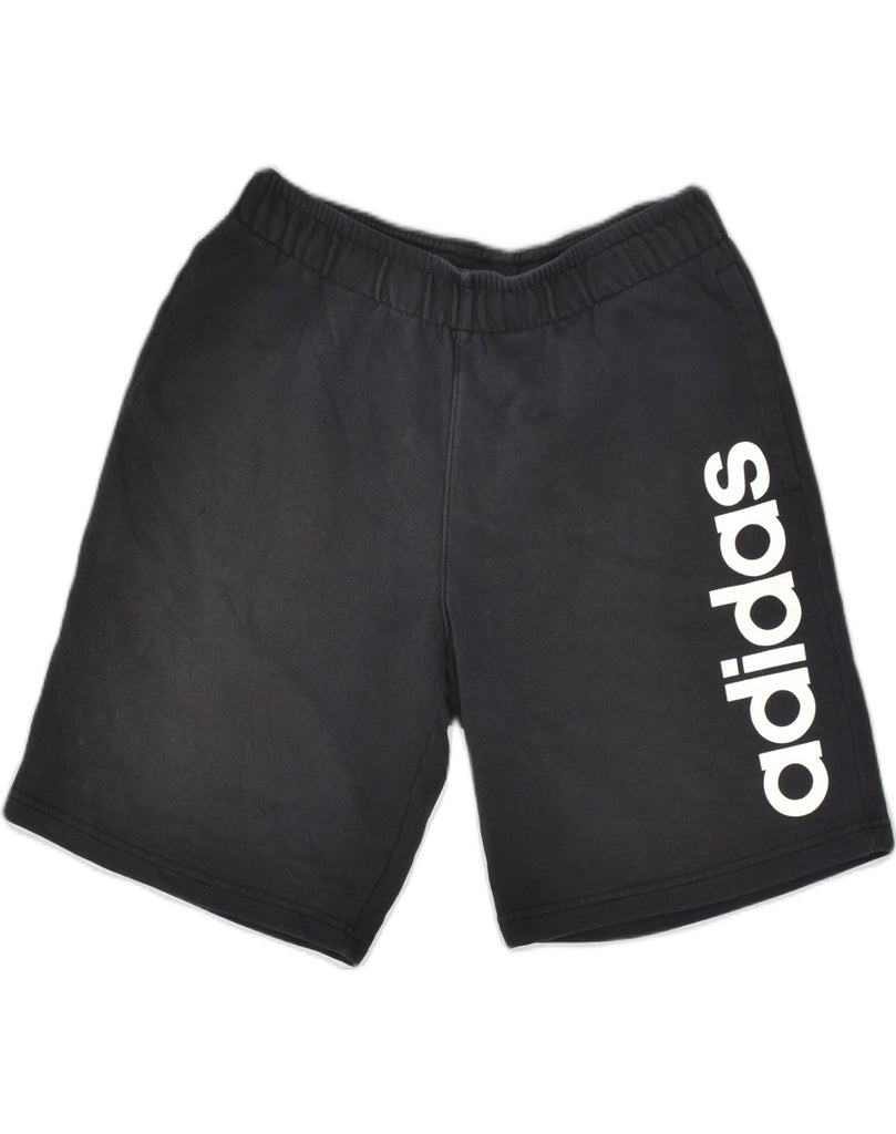 ADIDAS Mens Climalite Sport Shorts Medium Black Cotton | Vintage Adidas | Thrift | Second-Hand Adidas | Used Clothing | Messina Hembry 