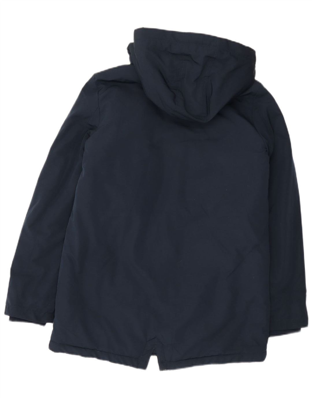 Marks & Spencer Girls Hooded Parka Jacket 13-14 Years Navy Blue