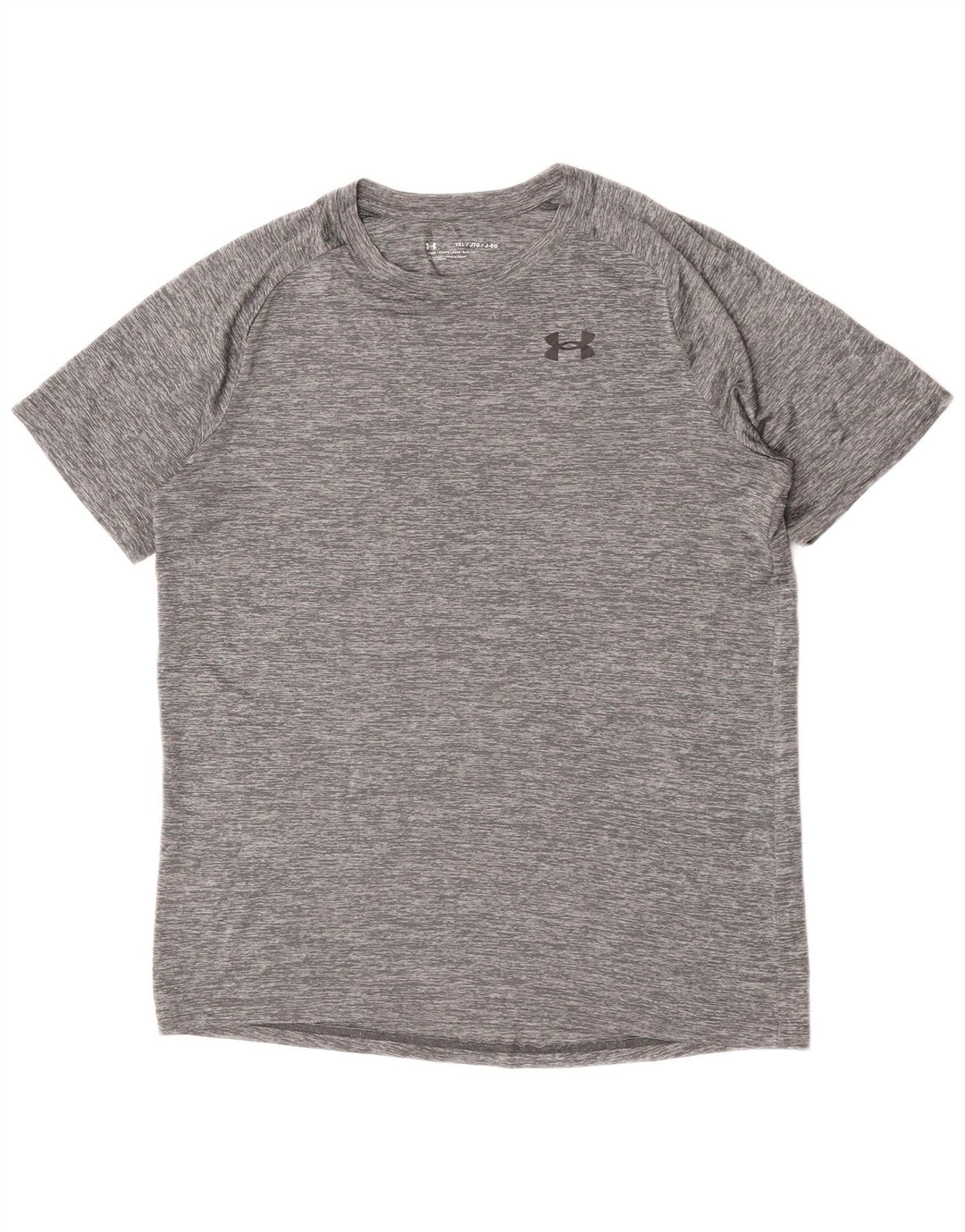 UNDER ARMOUR Boys T-Shirt Top 13-14 Years XL  Grey Flecked