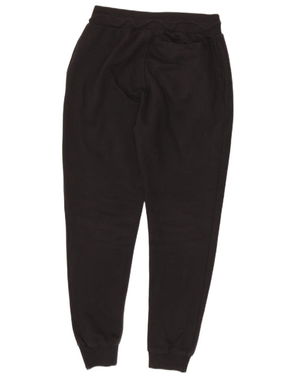 Fila Womens Tracksuit Trousers Joggers UK 12 Medium  Black Cotton