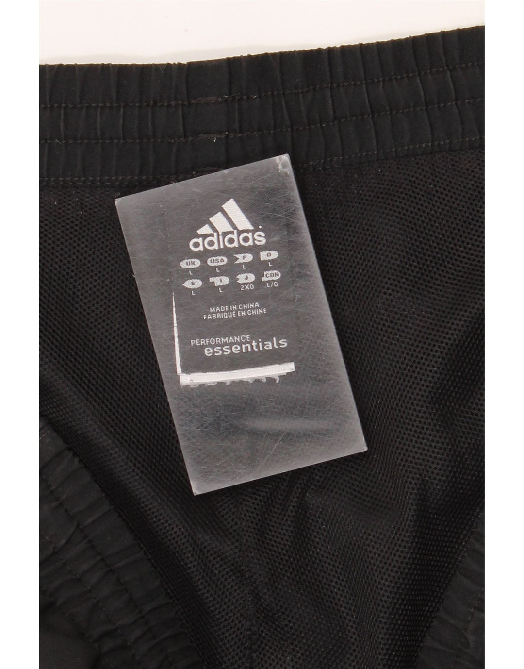 Adidas Mens Sport Shorts Large  Black Polyester