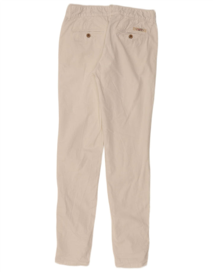 Tommy Hilfiger Womens Slim Chino Trousers W27 L32 White