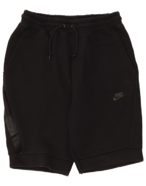 Nike Boys Sport Shorts 12-13 Years Large Black Cotton