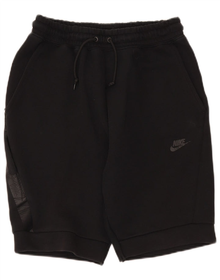 Nike Boys Sport Shorts 12-13 Years Large Black Cotton