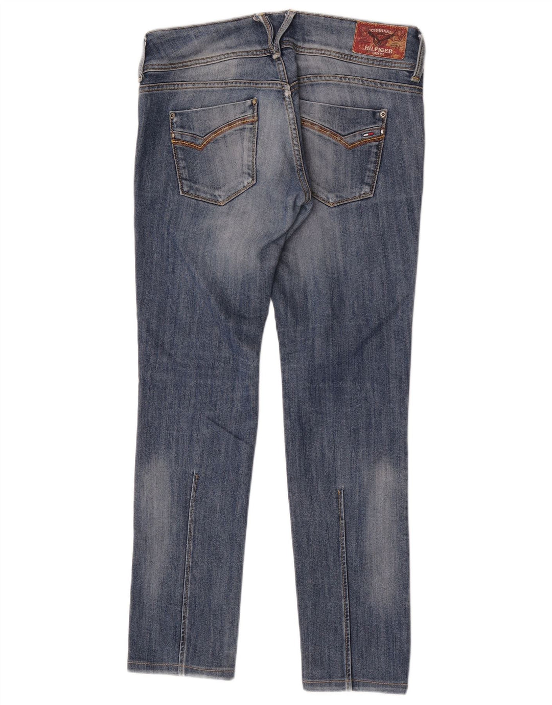 Tommy Hilfiger Womens Slim Jeans W30 L29 Blue Cotton