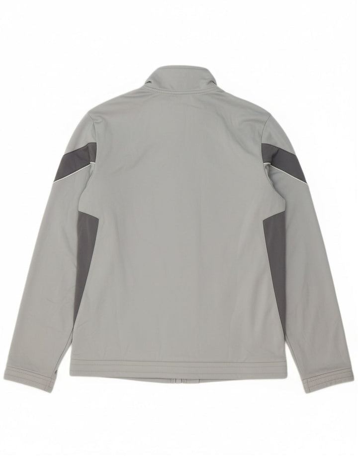 ADIDAS Mens Tracksuit Top Jacket Medium Blue Colourblock Polyester