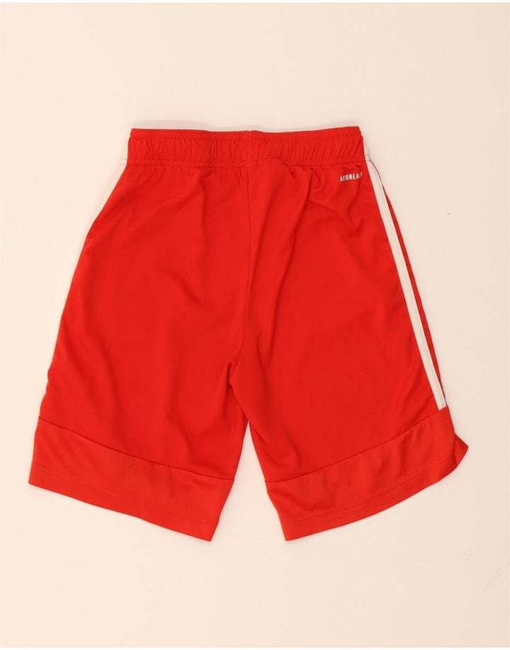 Adidas Boys Aeroready Sport Shorts 11-12 Years  Red Polyester