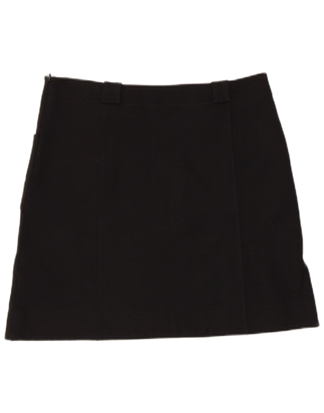 Marella Womens Mini Skirt UK 10 Small W34  Black Viscose
