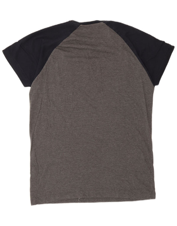 French Connection Mens Regular Fit T-Shirt Top Large Grey