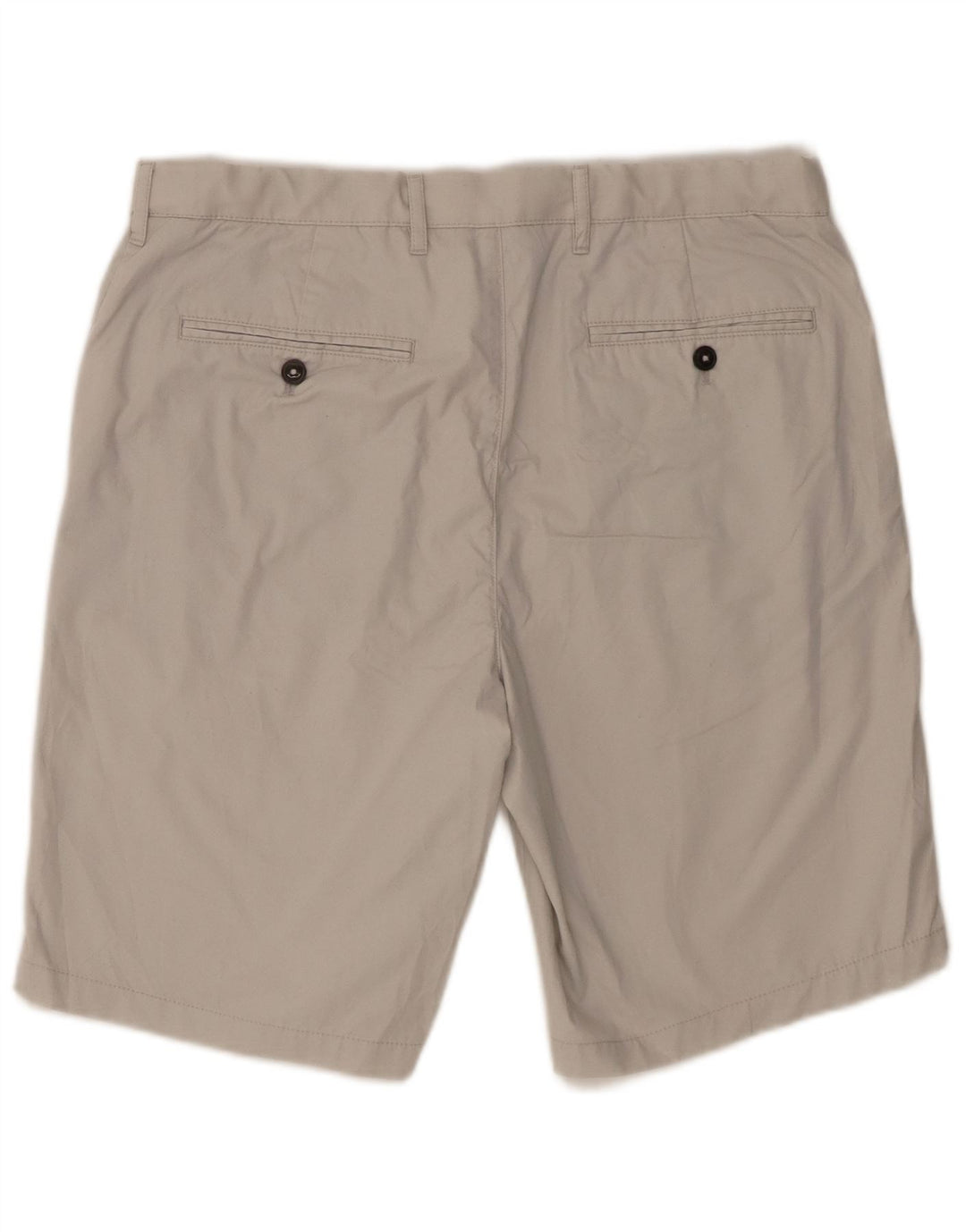 Marks & Spencer Mens Chino Shorts W34 Large Beige Cotton