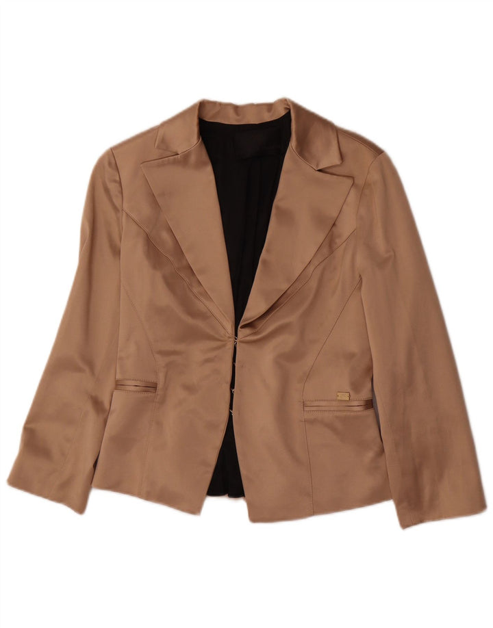 Elisabetta Franchi Womens 2 Piece Set IT 44 Medium Beige Polyester