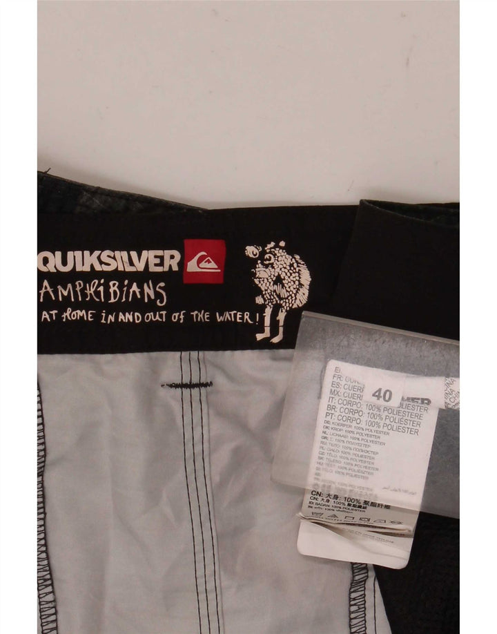 Quiksilver Mens Chino Shorts W40 XL Khaki Camouflage Polyester