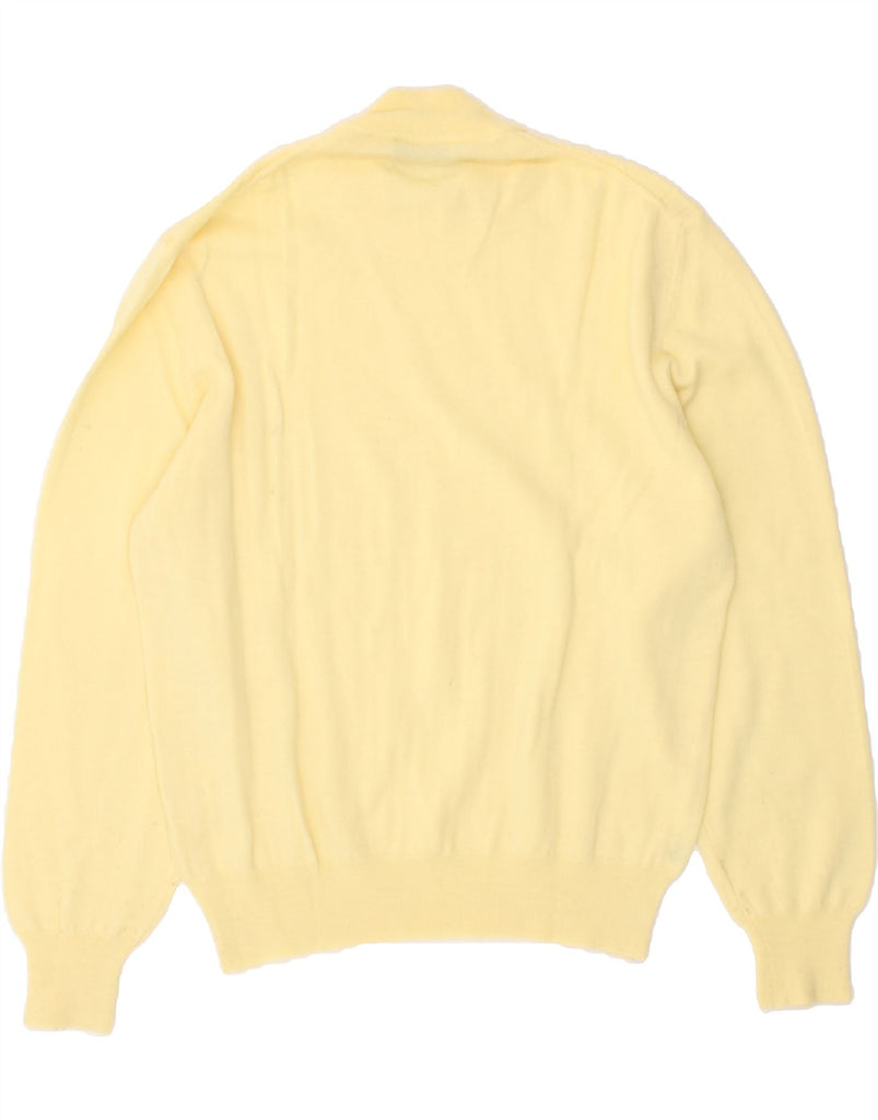 VINTAGE Womens Turtle Neck Jumper Sweater UK 14 Large Yellow | Vintage Vintage | Thrift | Second-Hand Vintage | Used Clothing | Messina Hembry 