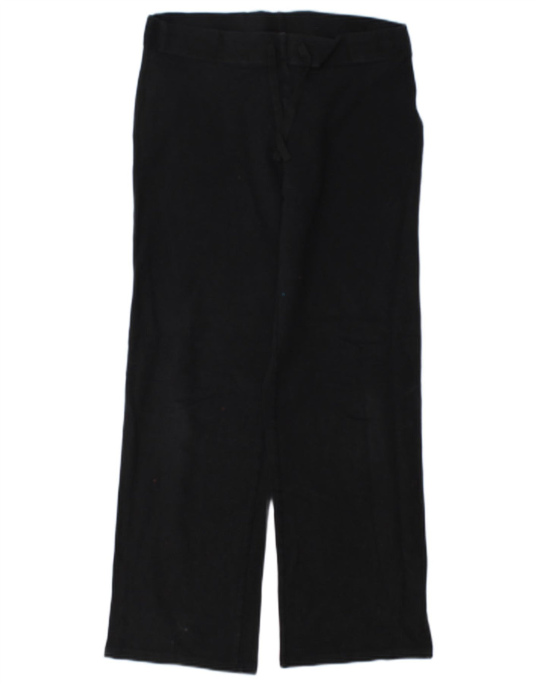 Marks & Spencer Womens Tracksuit Trousers UK 8 Small Black Cotton