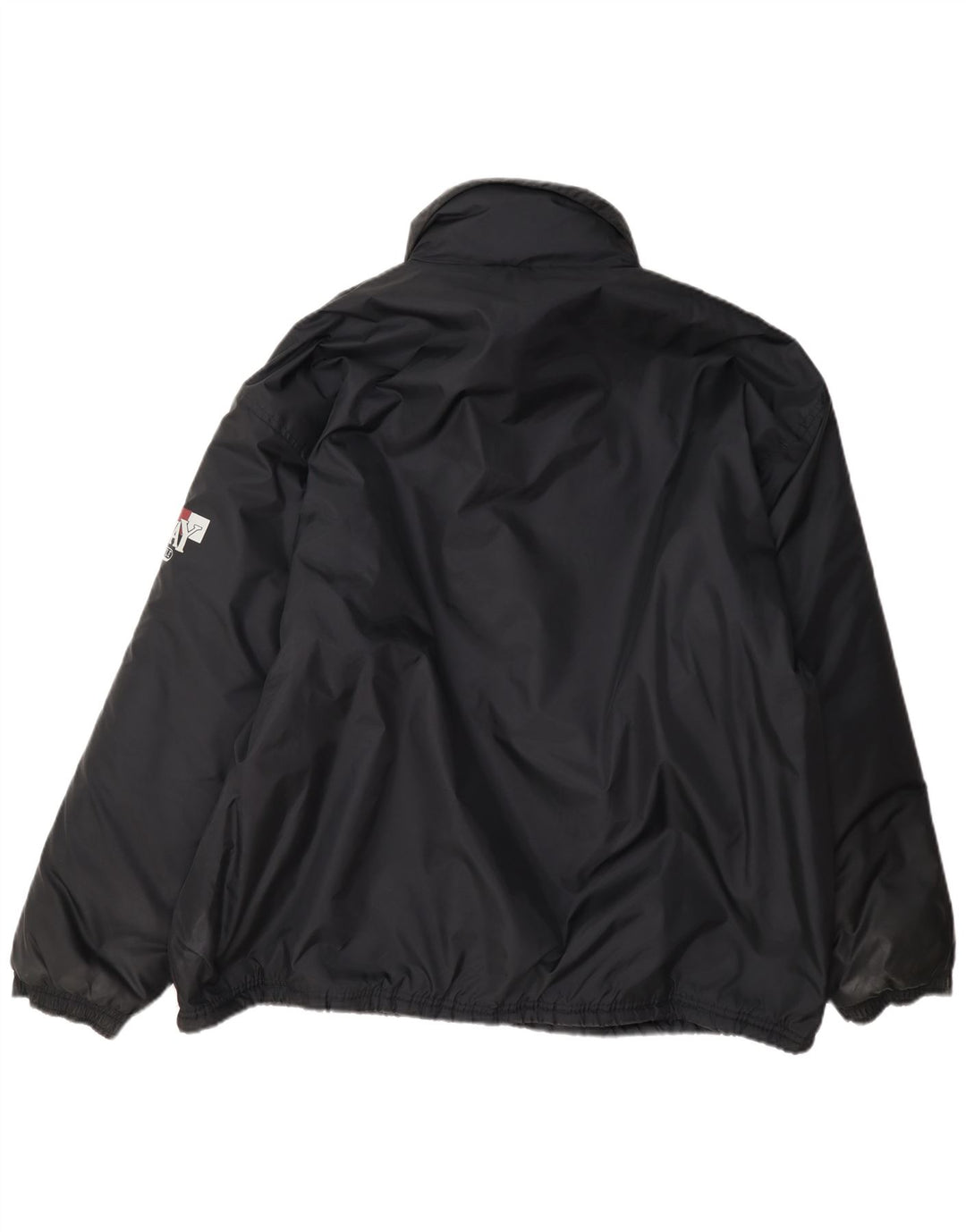 Vintage Mens Padded Anorak Jacket UK 42 XL Black