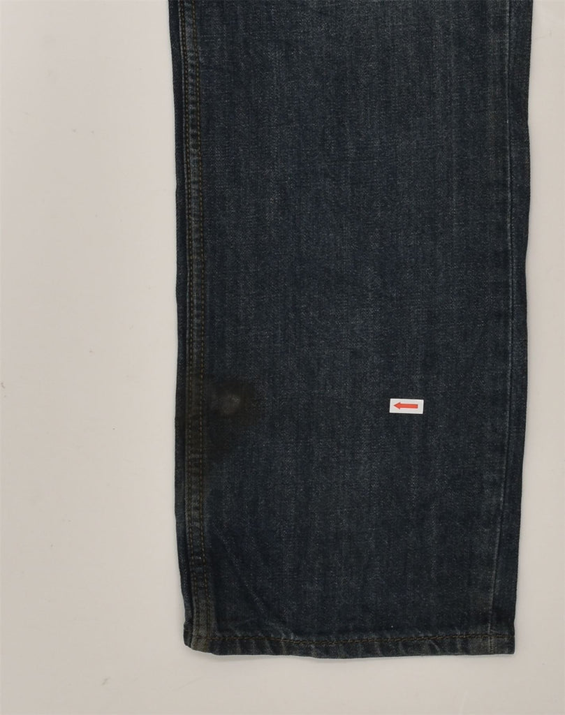 LEVI'S Mens 514 Slim Jeans W31 L32  Navy Blue Cotton | Vintage Levi's | Thrift | Second-Hand Levi's | Used Clothing | Messina Hembry 