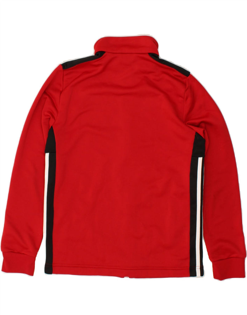 ADIDAS Boys Tracksuit Top Jacket 13-14 Years Red Polyester | Vintage Adidas | Thrift | Second-Hand Adidas | Used Clothing | Messina Hembry 