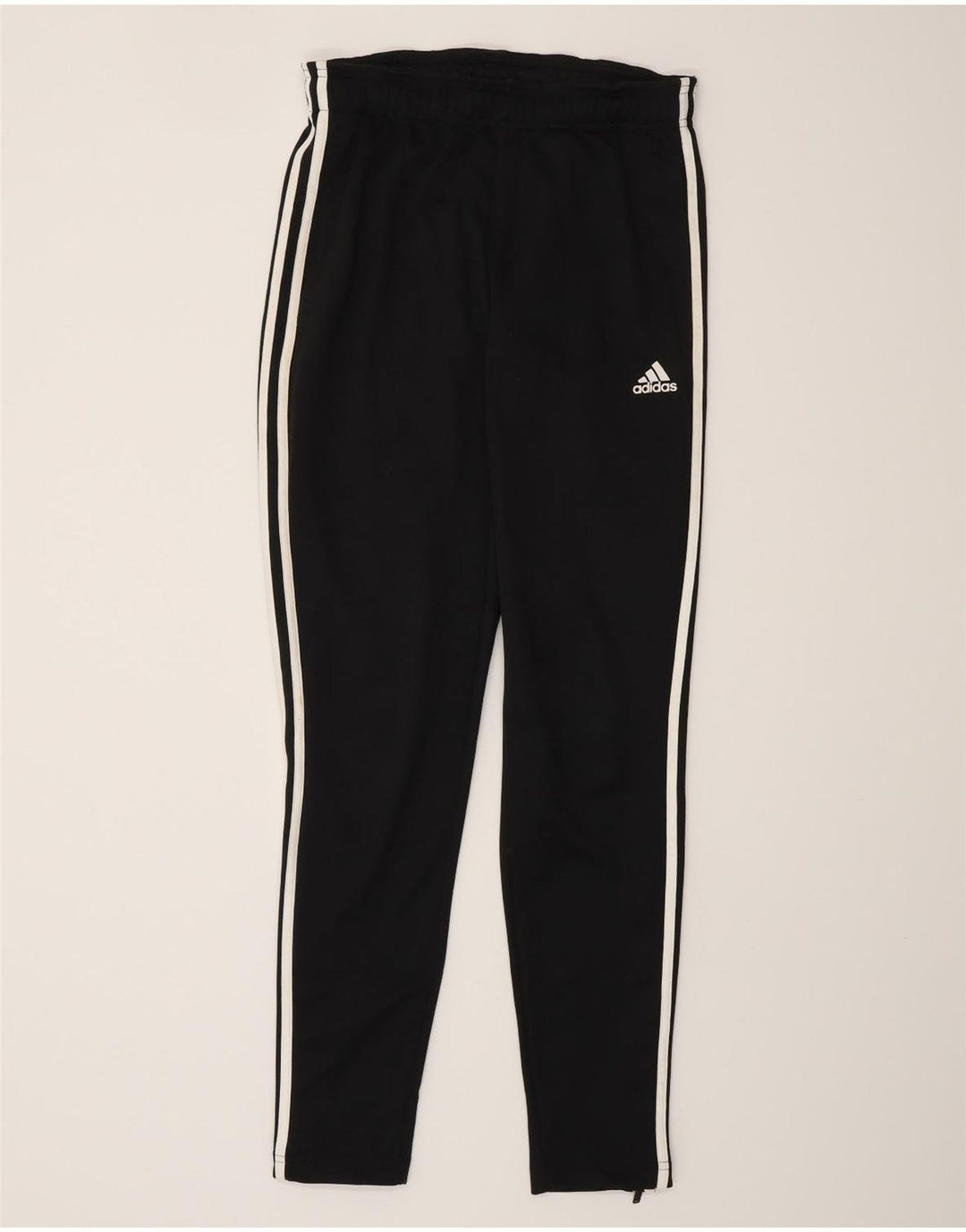 ADIDAS Mens Tracksuit Trousers Small  Black Polyester