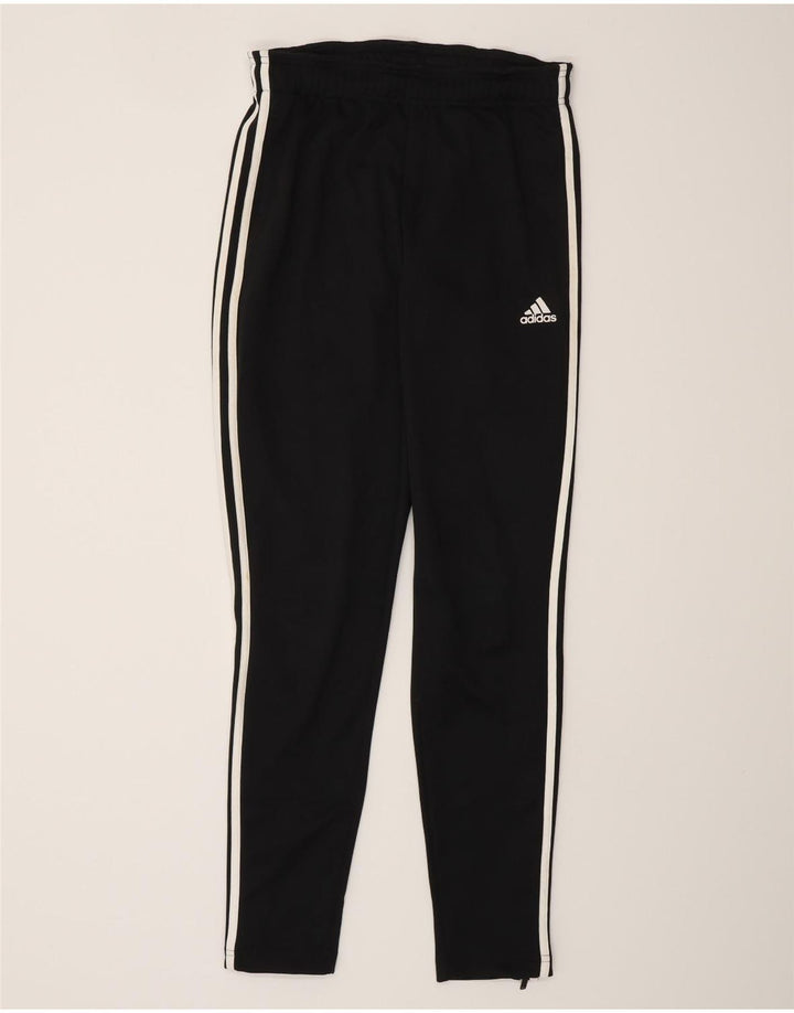 ADIDAS Mens Tracksuit Trousers Small  Black Polyester