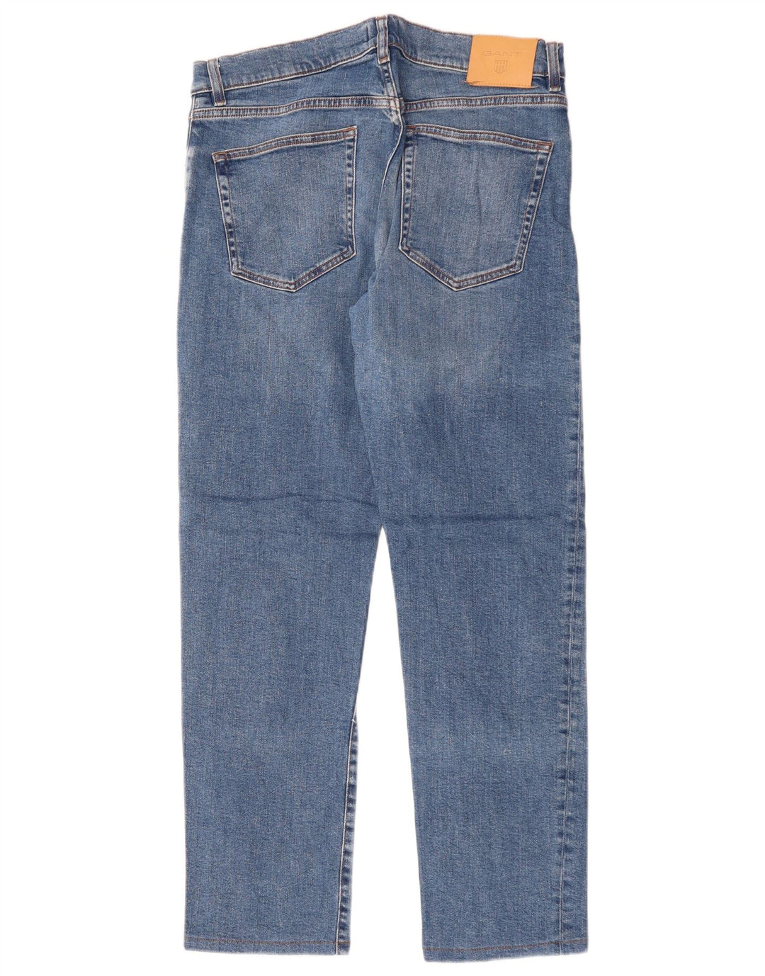 GANT Womens Straight Jeans W32 L29 Blue Cotton