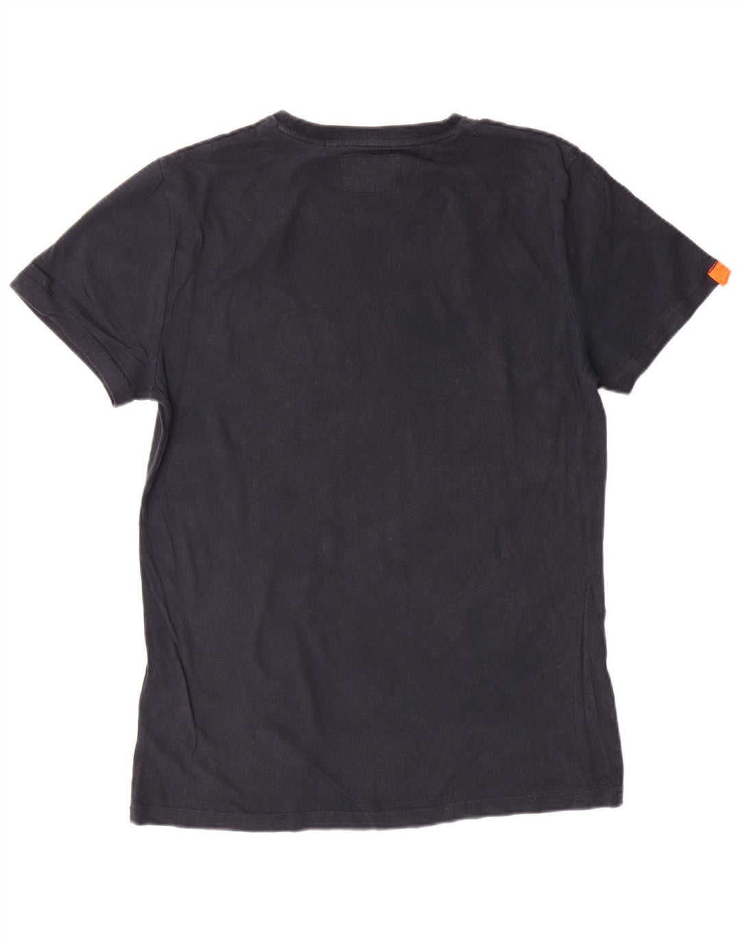 SUPERDRY Mens T-Shirt Top Large Black Cotton Classic