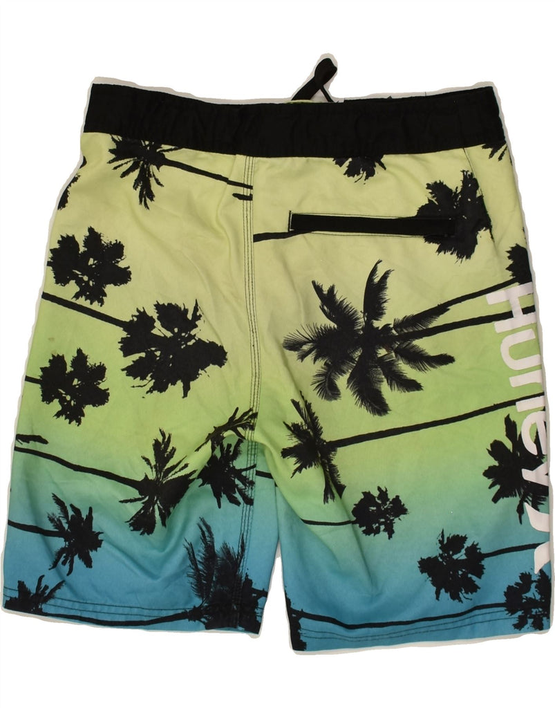 HURLEY Boys Graphic Swimming Shorts 11-12 Years Multicoloured Floral | Vintage Hurley | Thrift | Second-Hand Hurley | Used Clothing | Messina Hembry 