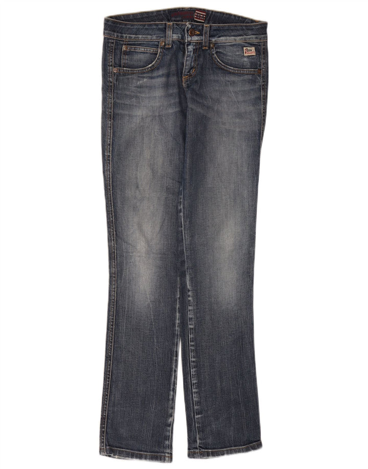 Roy Rogers Womens Slim Jeans W30 L32 Blue