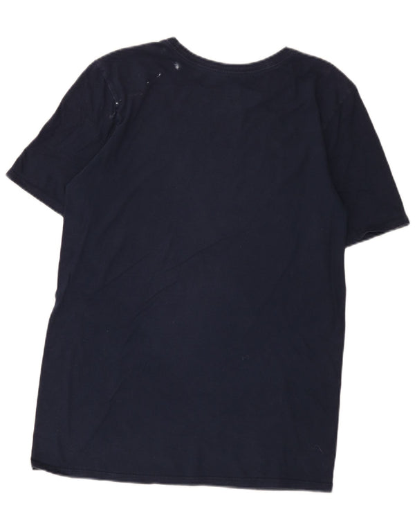 Nike Mens Athletic Cut T-Shirt Top Small Navy Blue Cotton
