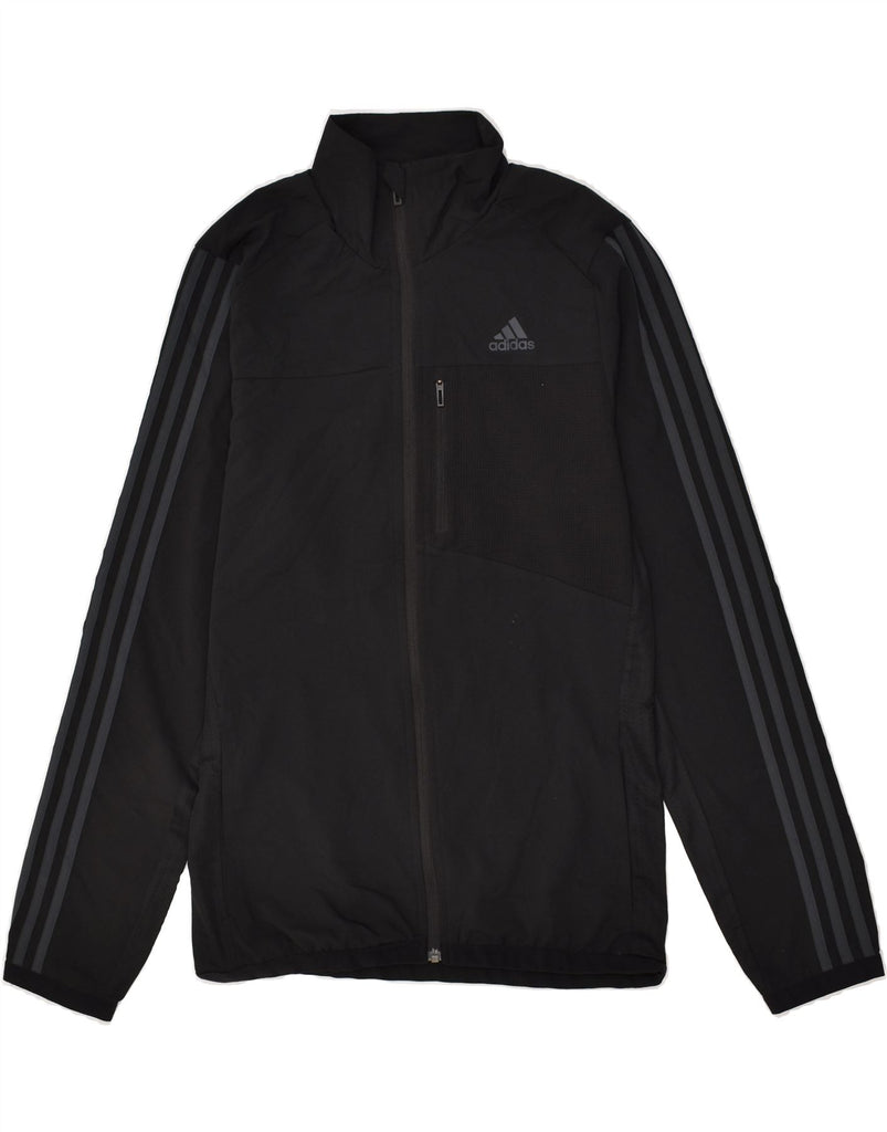 ADIDAS Mens Climacool Tracksuit Top Jacket Small Black Polyester | Vintage Adidas | Thrift | Second-Hand Adidas | Used Clothing | Messina Hembry 