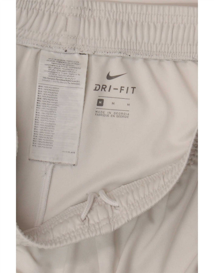 Nike Mens Dri Fit Sport Shorts Medium White Polyester