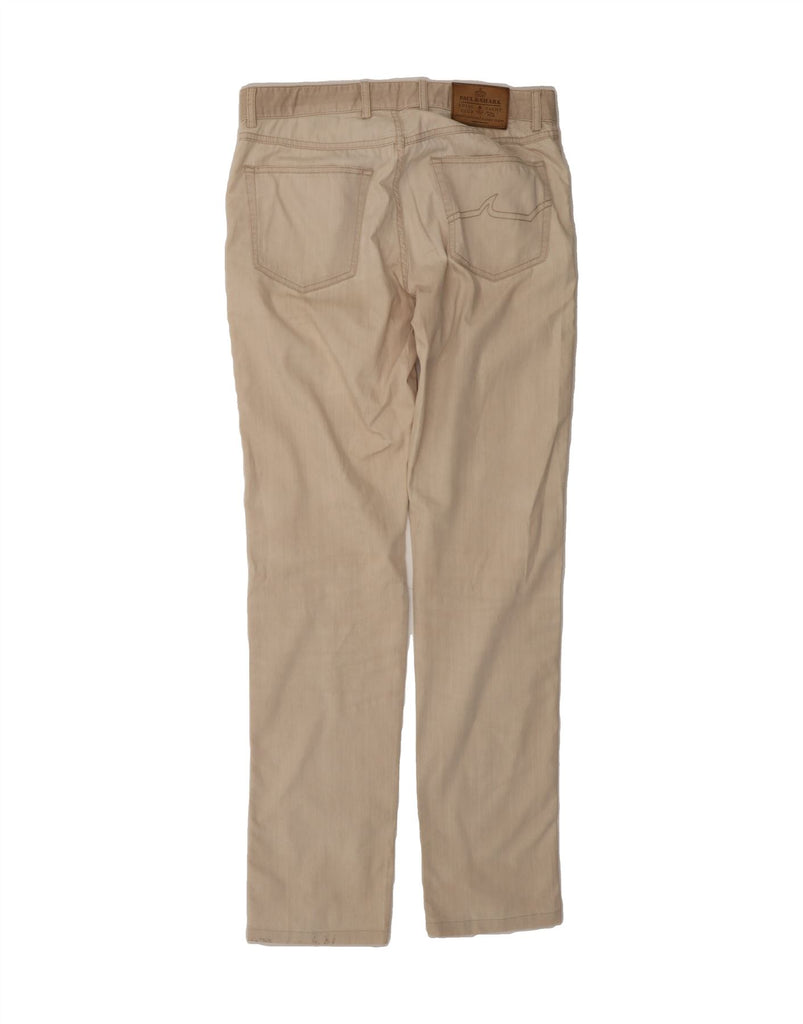 PAUL & SHARK Mens Straight Jeans IT 48 Medium W32 L35 Beige Cotton Vintage Paul & Shark and Second-Hand Paul & Shark from Messina Hembry 
