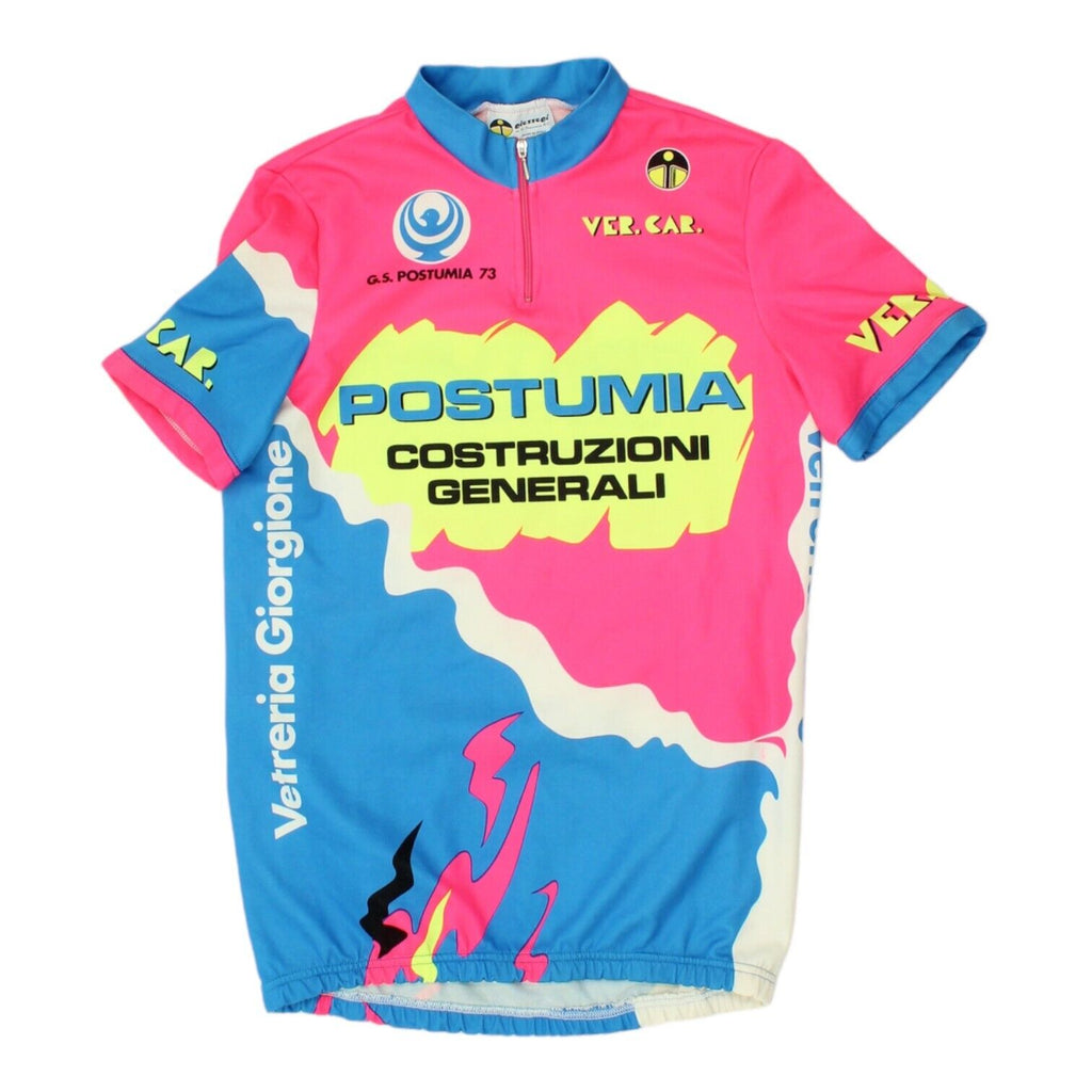 G.S. Postumia 73 Giessegi Mens Cycling Jersey | Vintage Biking Sportswear VTG Vintage Messina Hembry and Second-Hand Messina Hembry from Messina Hembry 