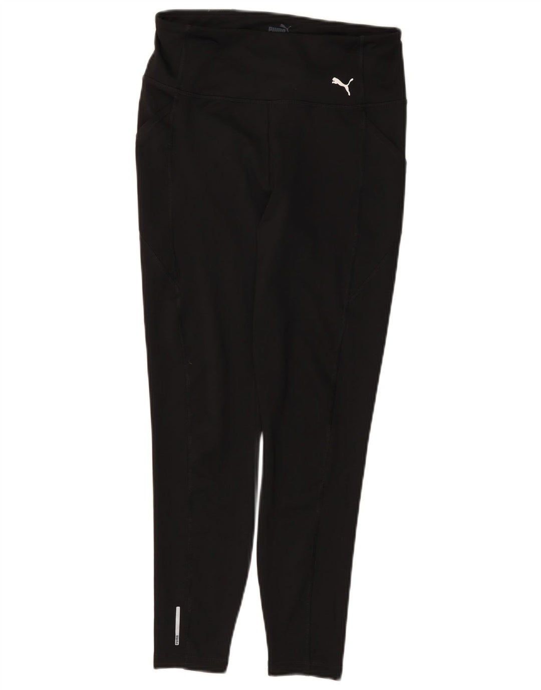 PUMA Womens Leggings UK 12 Medium  Black