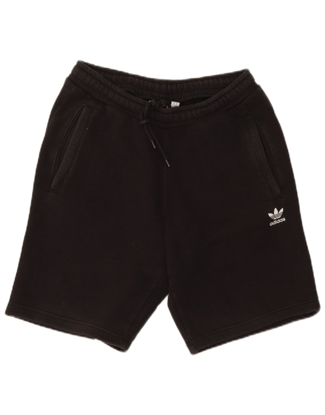 Adidas Mens Sport Shorts Small Black Cotton
