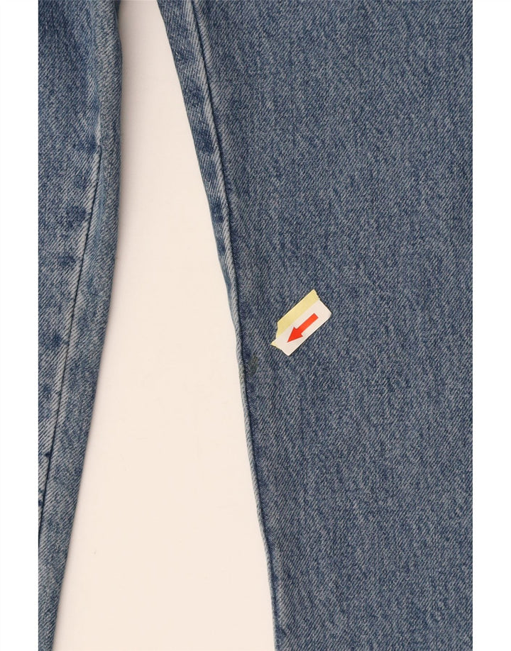 WRANGLER Mens Alaska Straight Jeans W34 L27 Blue Cotton